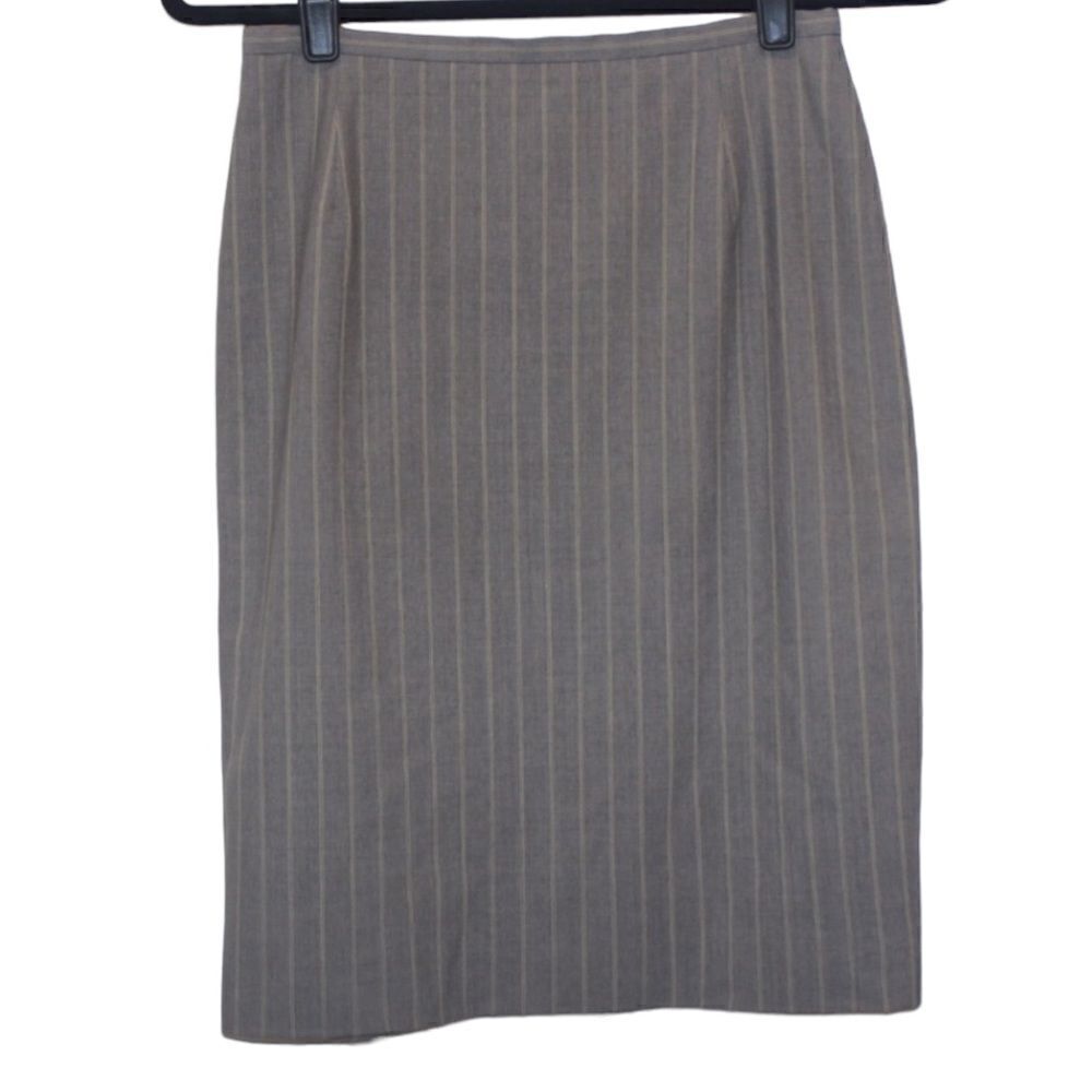 Escada Wool Silk Blend  Mini Skirt Women Size 36/ 6